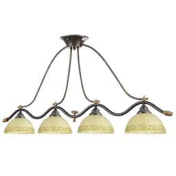 Люстра стельова Brille кована E27 60W BR (BKL-430C/4)