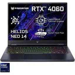Игровой ноутбук Acer Predator Helios Neo 14 PHN14-51-71KY Ultra 7 155H 4.80GHz, 16GB LPDDR5X, 1TB, RTX 4060 8GB