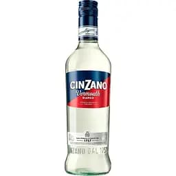 Вермут Cinzano Bianco, білий, солодкий, 15%, 0,5 л (371917)