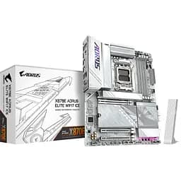 Материнська плата GIGABYTE X870E AORUS ELITE WIFI7 ICE (X870E A ELITE WIFI7 ICE) - мініатюра 5
