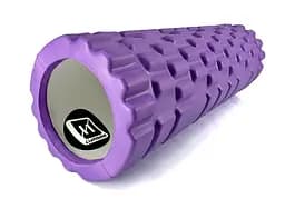 Масажний ролер EasyFit Grid Roller Mini 30 см фіолетовий (EF-2017-V)