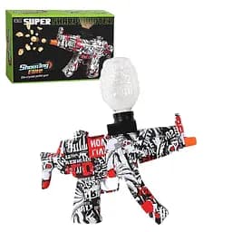 Іграшковий автомат з автоматичним режимом, орбізи, окуляри та акумулятор в комплекті