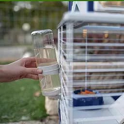 Ferplast BARN 120 продумана та укомплектована двоповерхова клітка для кролика та середніх гризунів - мініатюра 5