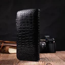 Шкіряний жіночий гаманець Bond 10х19х2 см acs0026987 - мініатюра 7
