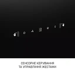 Витяжка декоративна похила Minola HVS 6812 BL 1200 LED - мініатюра 9