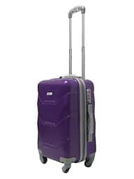 Валіза маленька S ABS-пластик Milano bag 147M 55×38×23см 45л Фіолетовий - мініатюра 2