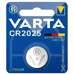 Батарейка Varta Lithium CR2025 BL 1шт (CR2025 1BL)