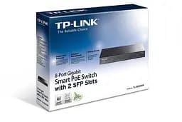 Комутатор керований, мережеве обладнання, SG2210P TP-LINK - мініатюра 2