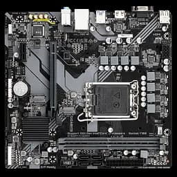 Mатеринська плата Gigabyte B760M H DDR4 LGA 1700 (B760M H DDR4) - мініатюра 3