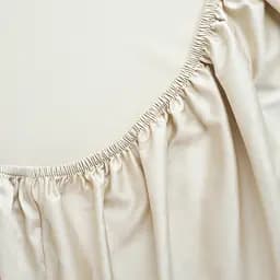 Простынь на резинке МВМ My Home (MVM) Лунный свет бежевый 90 x 200 см (BL-FS-17 BEIGE)