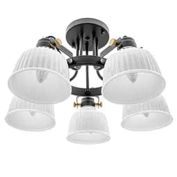 Люстра потолочная Brille классическая E14 40W BK (BR-01463C/5)