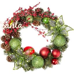 Вінок Yes! Fun Щасливе Різдво 35 см з декором (904393)