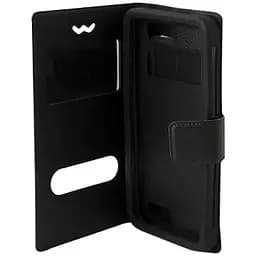 Чехол-книжка универсальный подставка 2 окна 5 дюймов