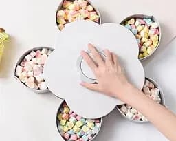 Обертова тарілка для закусок Rotating Fruit Plate - мініатюра 3