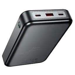 Повербанк - зовнішній акумулятор Hoco Q30A Fast charge 130W 20000mAh чорний - мініатюра 5