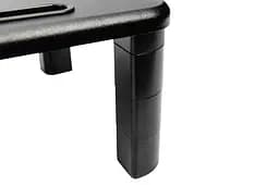 Digitus Підставка для монітора Ergonomic Monitor Riser, до 10кг, чорна - мініатюра 10