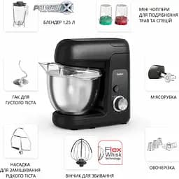 Кухонна машина Tefal Bake Partner QB525838 [131358] - мініатюра 9