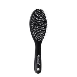 Щетка для волос массажная пластиковая Salon Professional 88000 черная