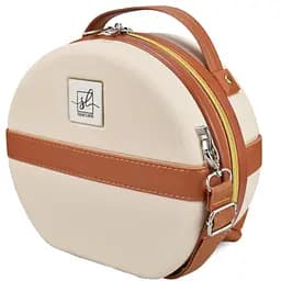 Бьюті-кейс Semi Line 5L Ecru/Brown (T5670-1), Бежевий