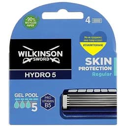 Сменные картриджи Wilkinson Sword Hydro 5 Regular, 4 шт.