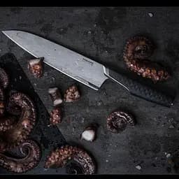 Ніж Fiskars Titanium Santoku 20 см (1027295) - мініатюра 4