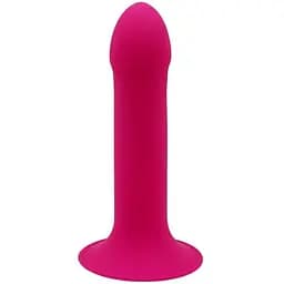 Ділдо з присоскою Adrien Lastic Hitsens 2 Pink, відмінно для страпону, макс діаметр 4 см, довжина 16,7 см