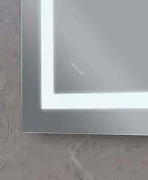 Дзеркало Mixxus Warm MR02-70x50-CASE (LED Touch, годинник, антизапотівання, димер, регулювання яскравості) MI6669 - мініатюра 6