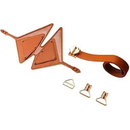 Маска на глаза Lockink Vixen Blindfold коричневый