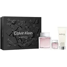 Набір Calvin Klein Euphoria Men туалетна вода 100 мл бальзам після бриття 100 мл атюра 15 мл