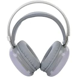 Наушники FG240430010Q, LED-подсветка, до 6-8 часов работы, встроенный аккумулятор, Bluetooth серые