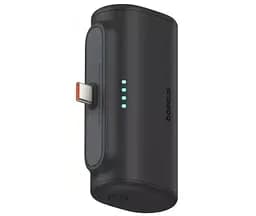 Магнітний бездротовий павер банк Baseus Compact Power Bank Type-C Edition 5000mAh 20W чорний P10068306113-00 - мініатюра 5