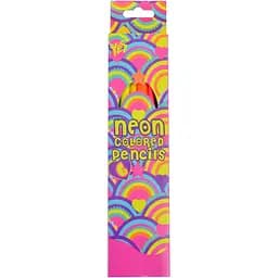 Карандаши цветные Yes, неоновые, 6 цветов (290372)