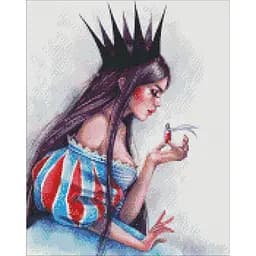 Алмазная мозаика Опасная красота lesya_nedzelska_art Идейка AMO7418 40х50 см