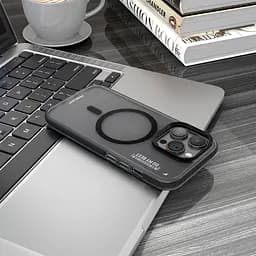 Чохол Blueo Dual Color with MagSafe для Apple iPhone 14 Pro Max Black [84444] - мініатюра 2