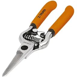 Секатор Truper прямий тонкий, виноградний 15 см