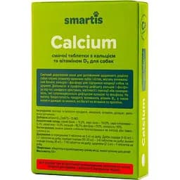 Додатковий корм для собак Smartis Calcium 50 таблеток - мініатюра 2