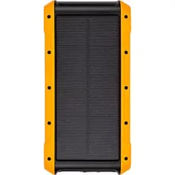 Мобільна батарея PowerPlant 20000mAh, PD 18W, USB-C, 2xUSB-A, QC3.0, Wireless, Solar panel 5.5V-0,2A