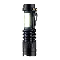 Ліхтарик Flashlight SK-68 Micro USB 1200 mAh Чорний - мініатюра 3