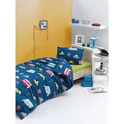 Комплект постільної білизни Lotus Полуторний Різнокольоровий 000165137