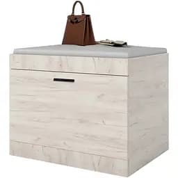 Тумба для взуття Еверест Соната ТО-600 60х38х45 дуб білий крафт (DTM-2723)