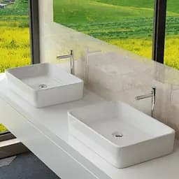 Умивальник Rea Anita 48 N 37,4x48,3 білий (REA-U0669) - мініатюра 2
