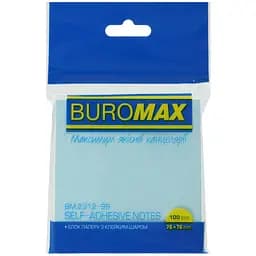 Блок паперу для нотаток Buromax Pastel з клейким шаром 76х76 мм 100 аркушів в асортименті (BM.2312-99) - мініатюра 4