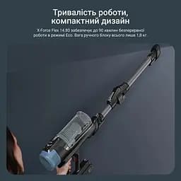 Пилосос акумуляторний Rowenta X-Force Flex 14.80 Animal Aqua RH9BC1WO - мініатюра 4