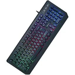 Клавіатура REAL-EL Comfort 7001 Backlit Black (EL123100035) [128770] - мініатюра 2