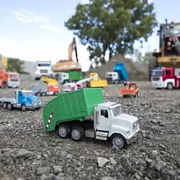 Машинка Driven Micro Сміттєвоз, білий із зеленим (WH1010Z) - мініатюра 6
