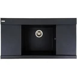Кухонна мийка Platinum 9651 ATLAS карбон (SP000040266)