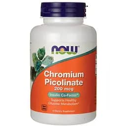 Витамины и минералы NOW Chromium Picolinate, 100 вегакапсул