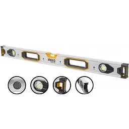 Уровень Ingco Industrial 120 см с магнитами (HSL38120M)