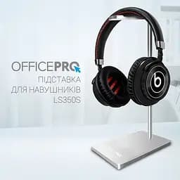 Підставка для навушників OfficePro LS350S Aluminium alloys Silver (LS350S) - мініатюра 5