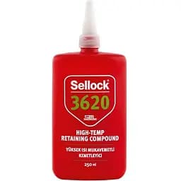 Герметик для фиксации Sellock 3620 резьбовой термостойкий 50 мл зеленый (20V250)